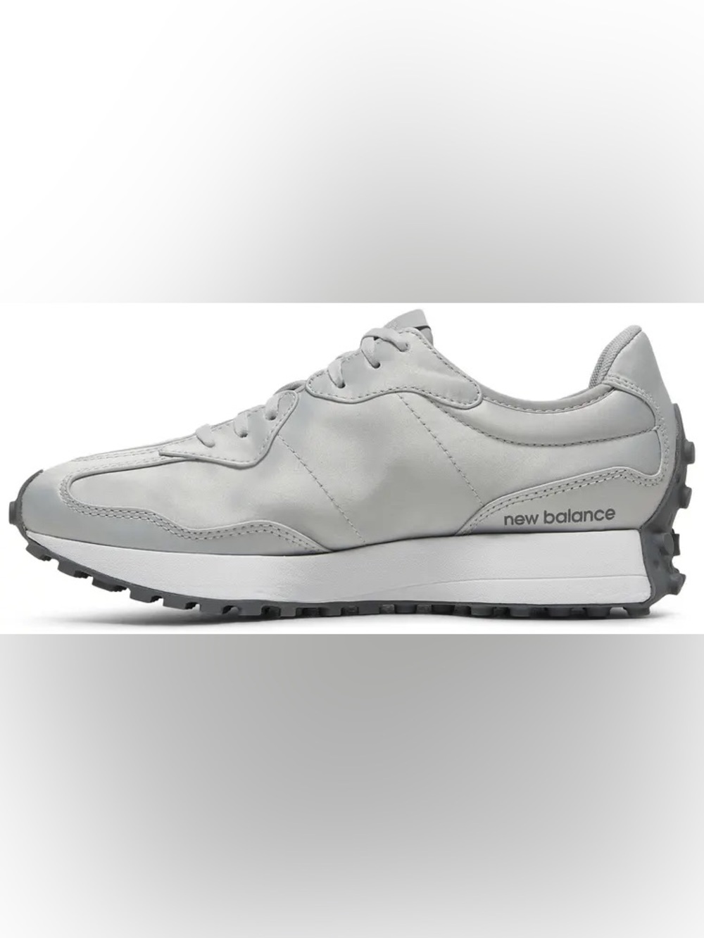 Women’s New Balance 327 Silver - Picture 2 of 11
